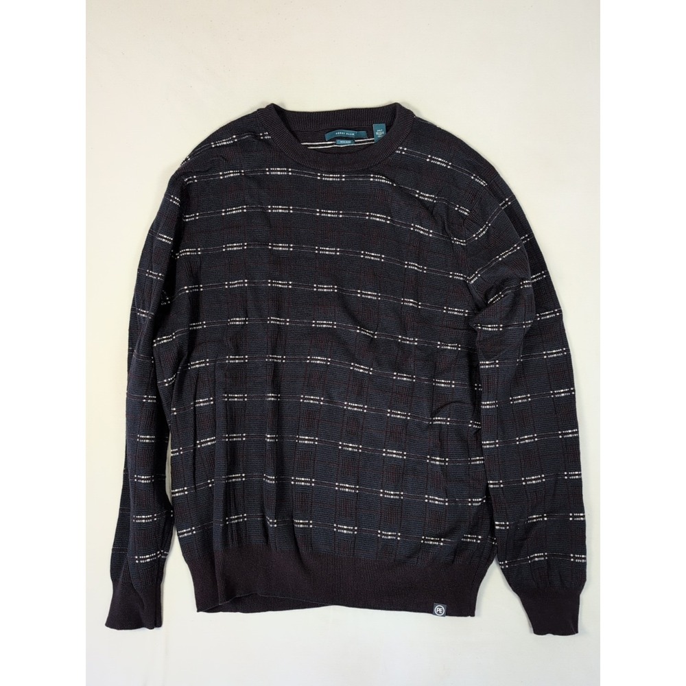 Perry Ellis Men's Sweater 2XLT Long Sleeve Cotton Wool Blend